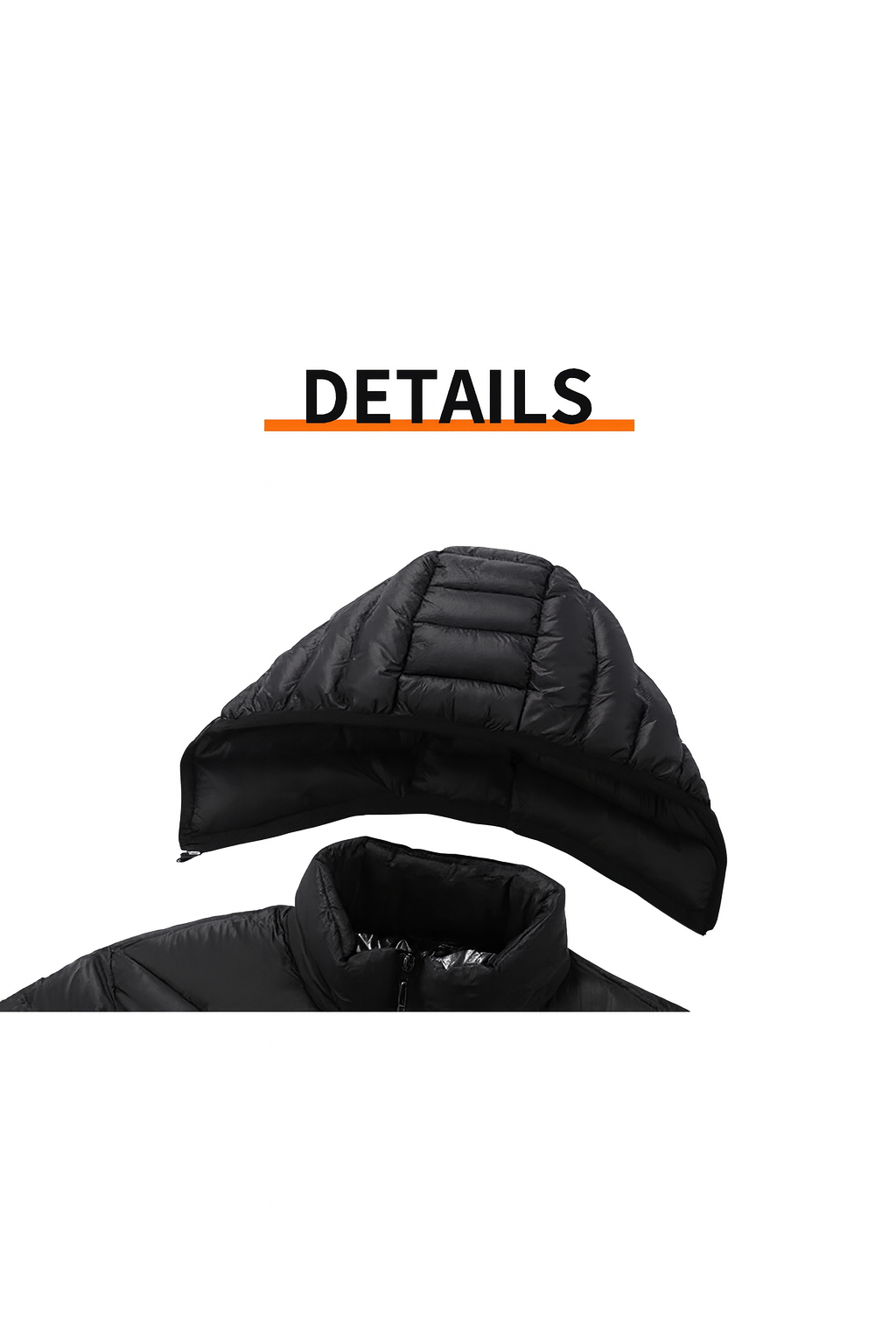 Men’s Winter Heated Jacket – 21 Areas of Heating, Thick Padded USB Electric Ski Coat for Outdoor Cold Weather