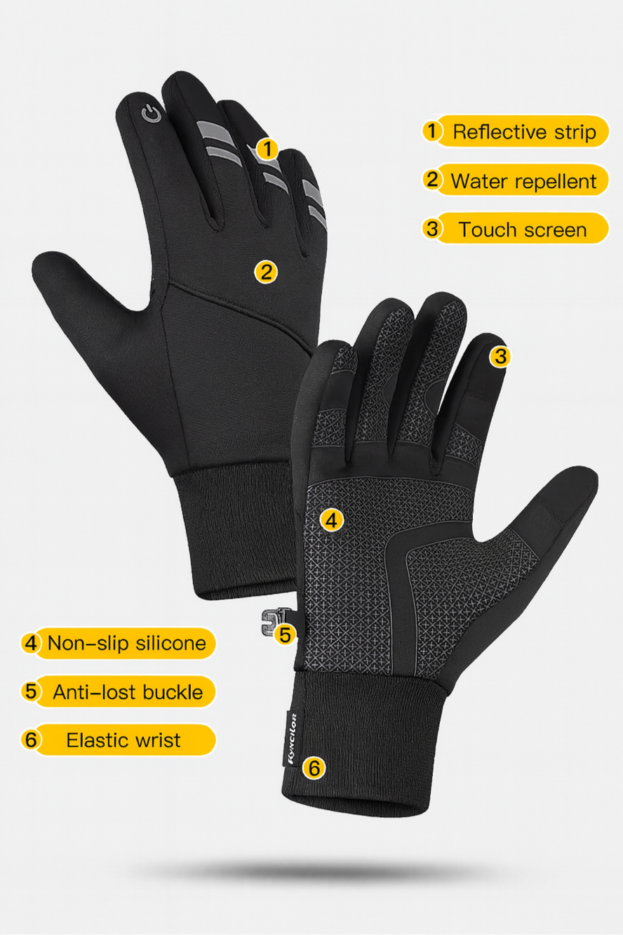 Outdoor Thermal Gloves – Anti-Slip, Wind-Resistant, All-Sport Design
